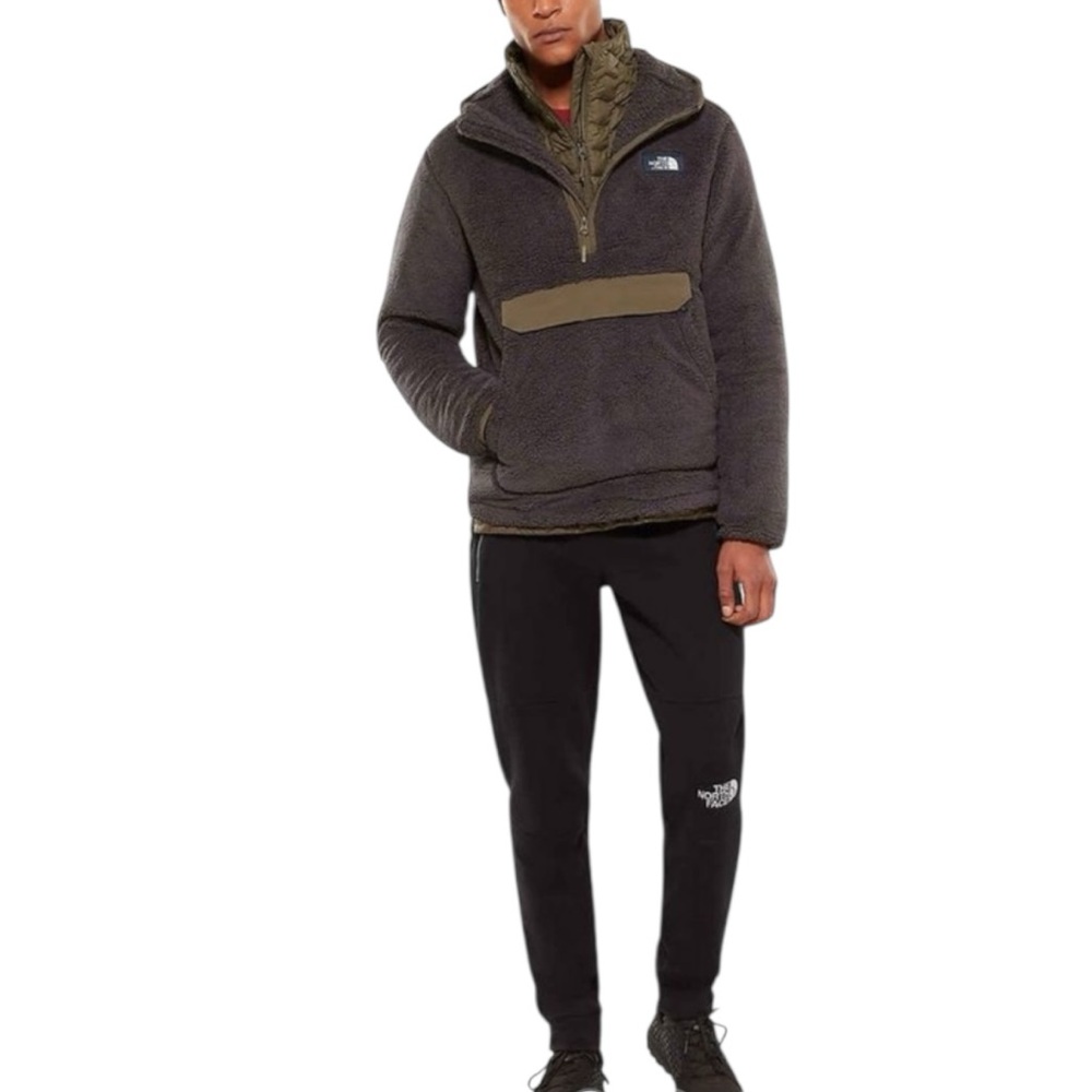 THE NORTH FACE Campshire Pullover Fleece Brown/Tan Size Medium